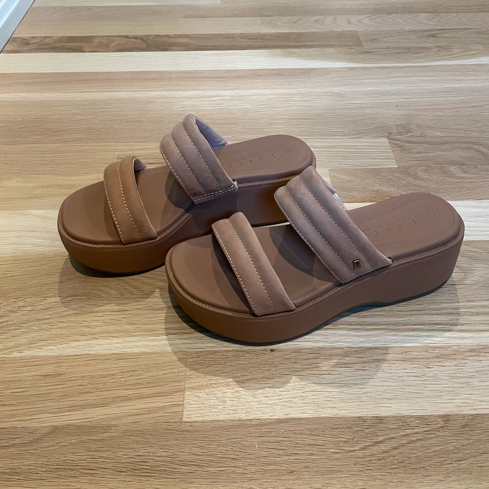 Women's Brown Platform Sandals
